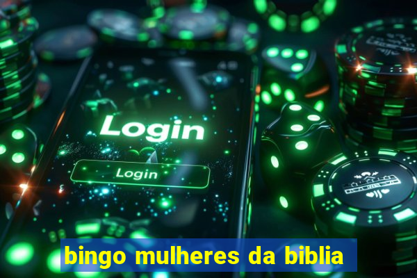 bingo mulheres da biblia